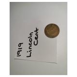 1919 Lincoln Cent