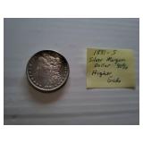 1881-S Silver Morgan Dollar