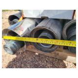 Group of Stove Pipe parts & pieces