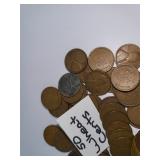 50 Wheat Cents