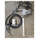 Fuel transfer pump with filter
