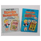 2 - 45 Year old Richie Rich comic Books