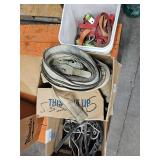 Group of misc ratchet straps & bungies