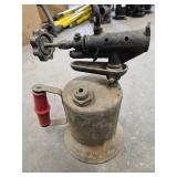 Antique Blow lamp etc