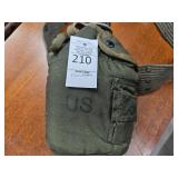 Military Web Belt & Canteen