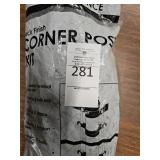 Chain Link Corner Post Kit - NEW