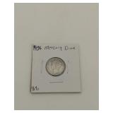 1936-D Mercury dime