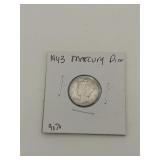1943 Mercury dime