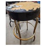 Stool - Top needs redone