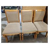 3 Matching Flexsteel Kitchen Chairs