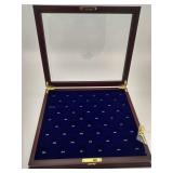 Danbury Mint John F. Kennedy half dollar Display