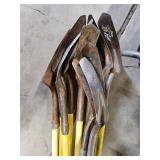 Group of shovels