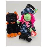 2 Halloween Beenie Babies