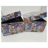 2 Matching Memory boxes - NEW