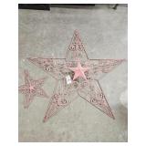 Decorative Metal stars (2)