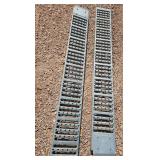 Pair of light Duty Aluminum ramps