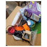 Big box of misc home goods