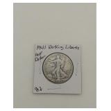 1941-D Walking Liberty half dollar