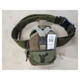 Military Canteen with cover & Web Belt