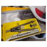 Box of drafting supplies