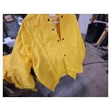Yellow Rain Suit TOP & BOTTOM NEW
