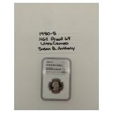 1980-S, NGC proof 69 Ultra Cameo Susan B. Anthony