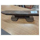 Homemade Anvil - from rail road rail