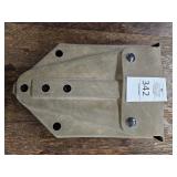 Military Folding Shovel in Case