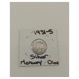 1931-S silver Mercury dime