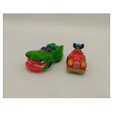 1990s Wendy's toy car + 1988 McDonald's Mickey car