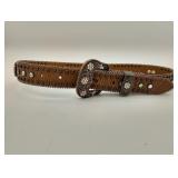 Children Genuine leather belt, size large