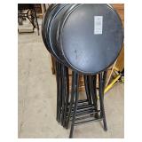3 Folding Stools