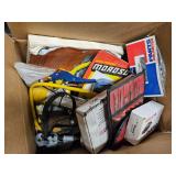 Box of misc small tools