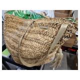 Lilly Pulitzer Woven Straw Handbag/Tote