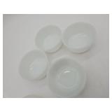 4 Custard Bowls with lids