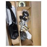 Door knob & dead bolt with key