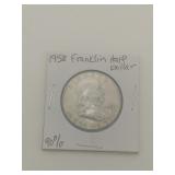 1958 Franklin half dollar