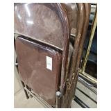 4 Metal Folding Chairs