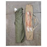 2 Camp Cots in bags