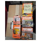 Group of Fram Filters - numbers in pictures