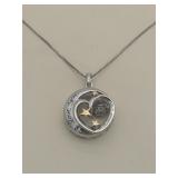 Sterling silver 'I love you to the moon & Back'