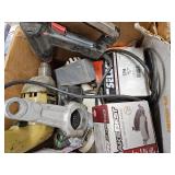 Box of tools and supplies