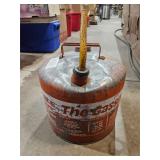 Vintage Metal Fuel Can