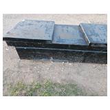 Black Heavy duty pickup tool box