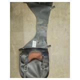 Leather Saddle bags - motorcycle