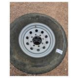 4 Matching Tires W/ Wheels - ST235/80 R16