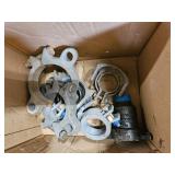 2 boxes of misc irrigation parts
