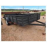 2012 Bumper Pull Trailer 6'x12' Carry On