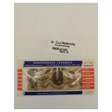 6 Confederate currency replicas (set 'a')