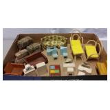 VINTAGE DOLL FURNITURE VINTAGE DOLL FURNITURE